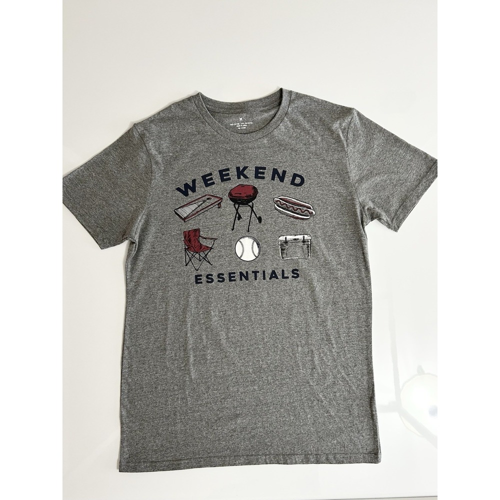 Weekend Essentials Men's Graphic T-Shirt M‎